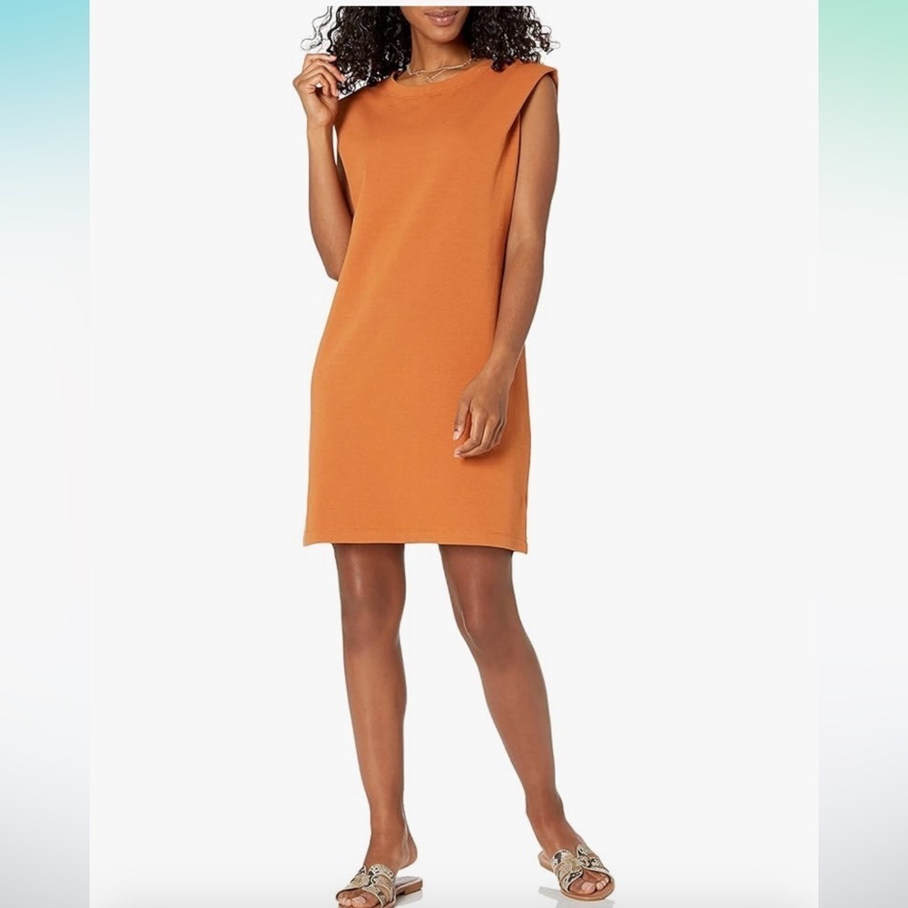 Power Shoulder Mini Dress